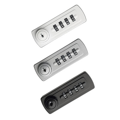 A high-quality 4-wheel mechanical combination lock for mailboxes.